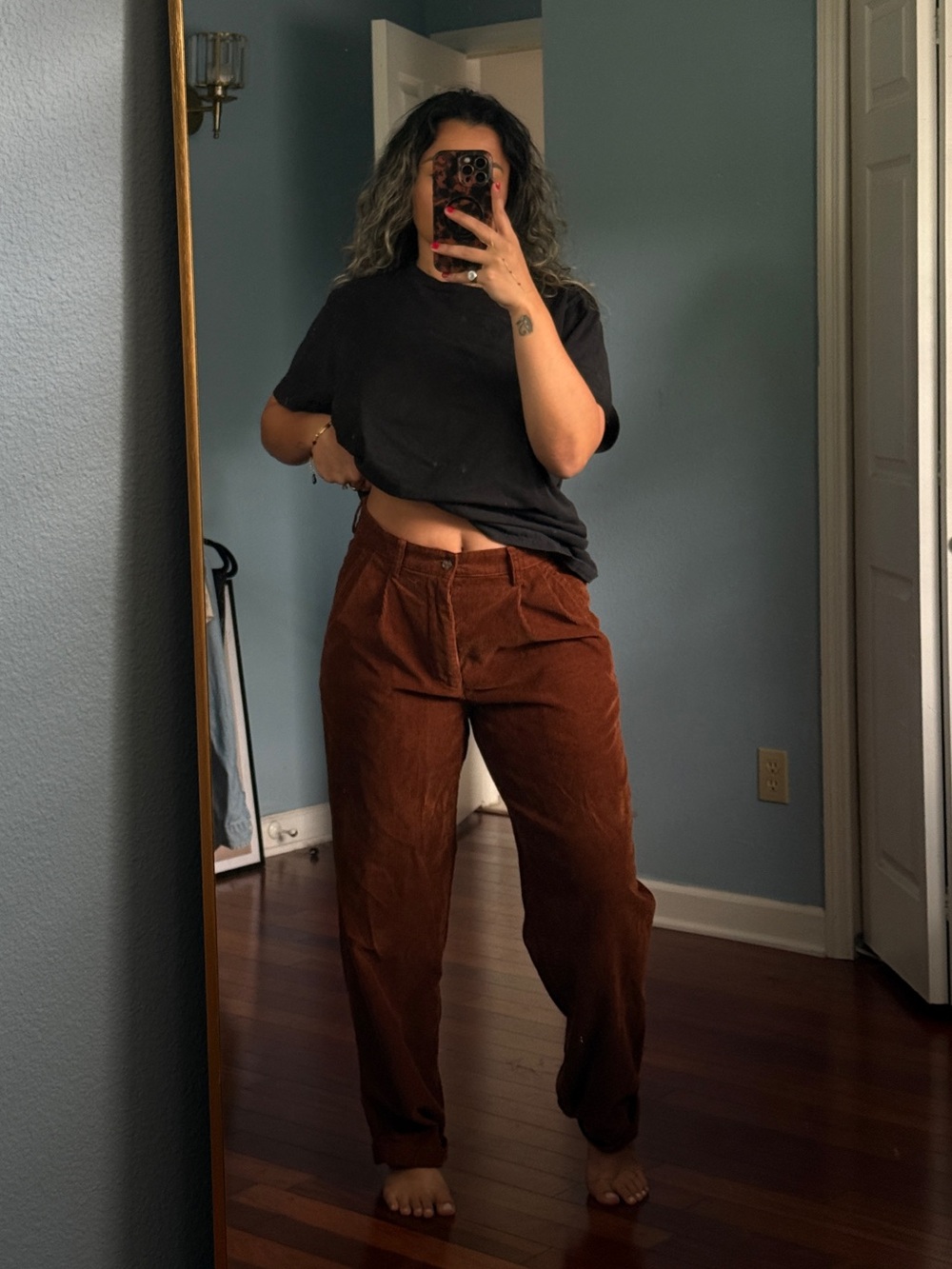 corduroy trousers